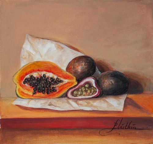 Blaithin O'Ciobhain - Passion Fruit and Papaya