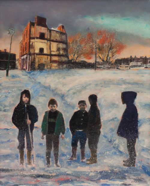Brian Palm - Five Boys in the Snow