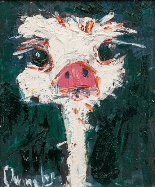 Ostrich by Deborah Donnelly