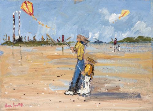 Marie Carroll - Kite Flying Sandymount Strand