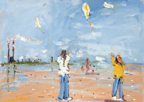 Marie Carroll - Breezy Day, Sandymount Strand