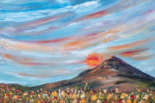 Niki  Purcell - Sunsetting Over the Sugarloaf