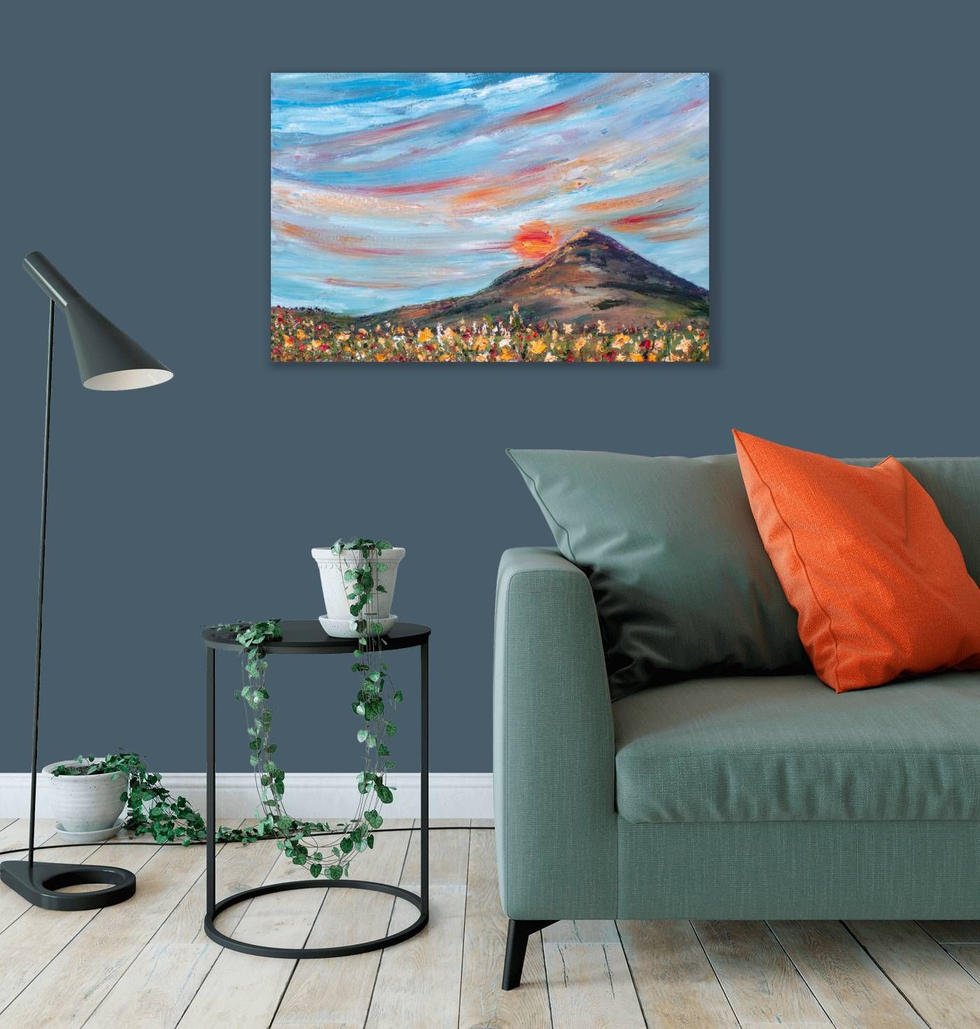 Sunsetting Over the Sugarloaf by Niki  Purcell