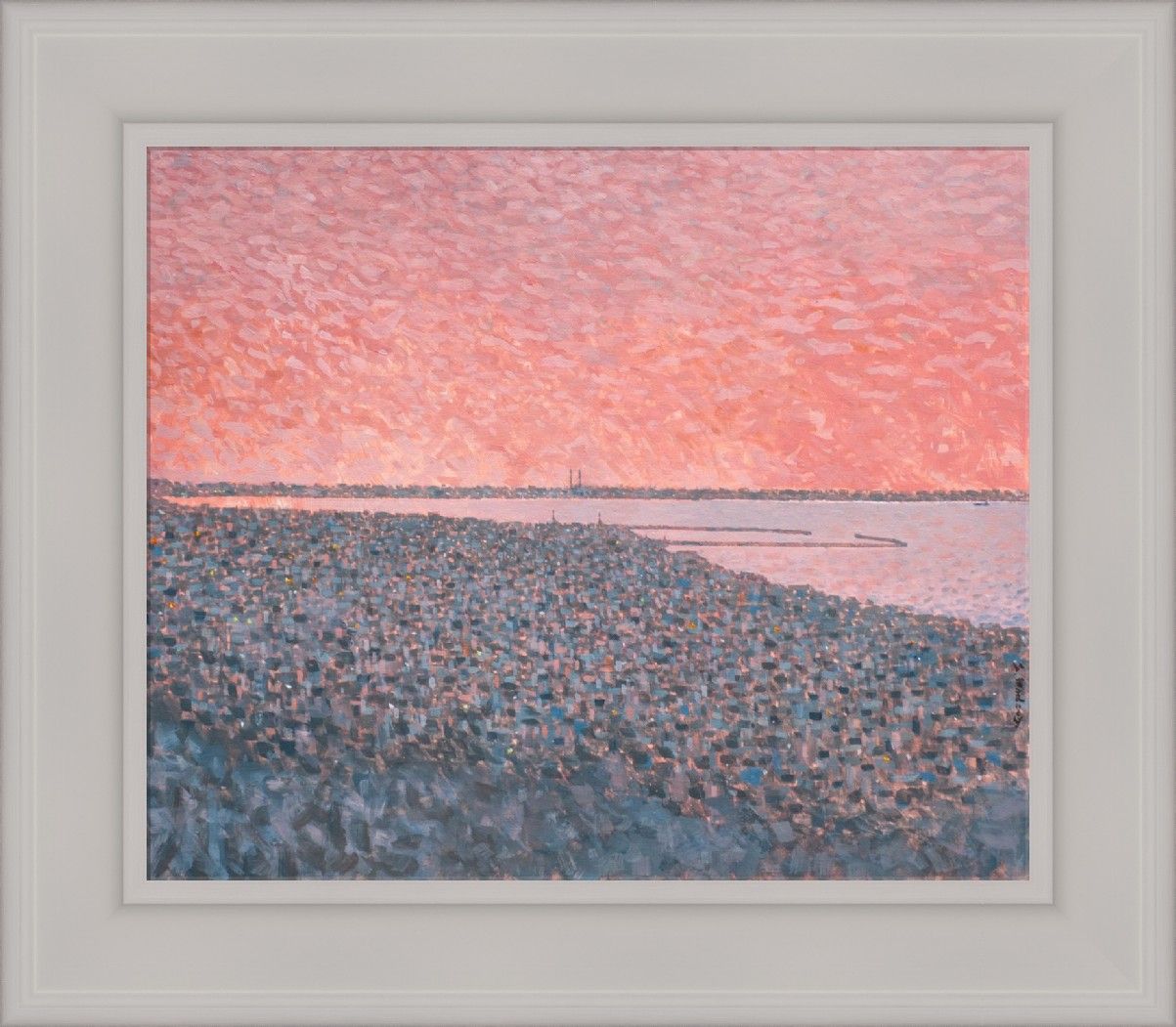 Summer Evening over Sandymount by Simon Macleod