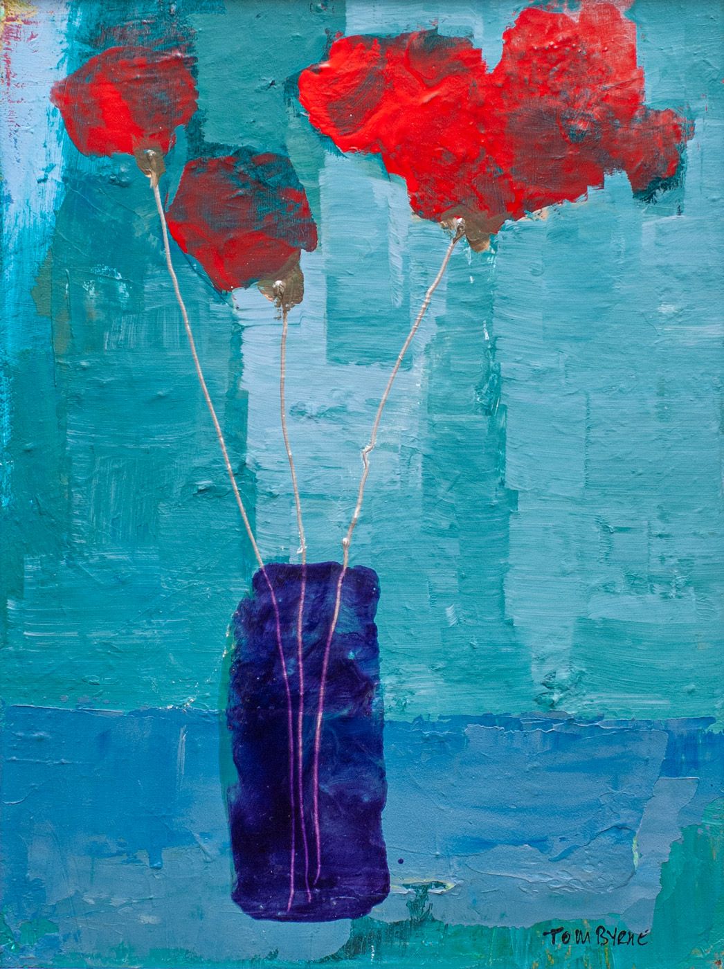 Red Roses by Tom Byrne