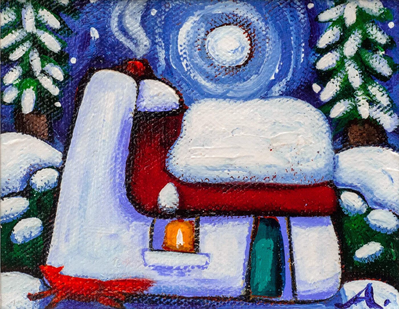 December Snowfall by Annie Robinson