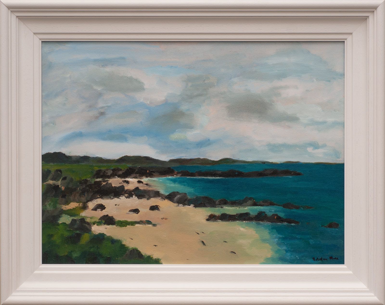 Dog's Bay, Connemara by Norman Moore