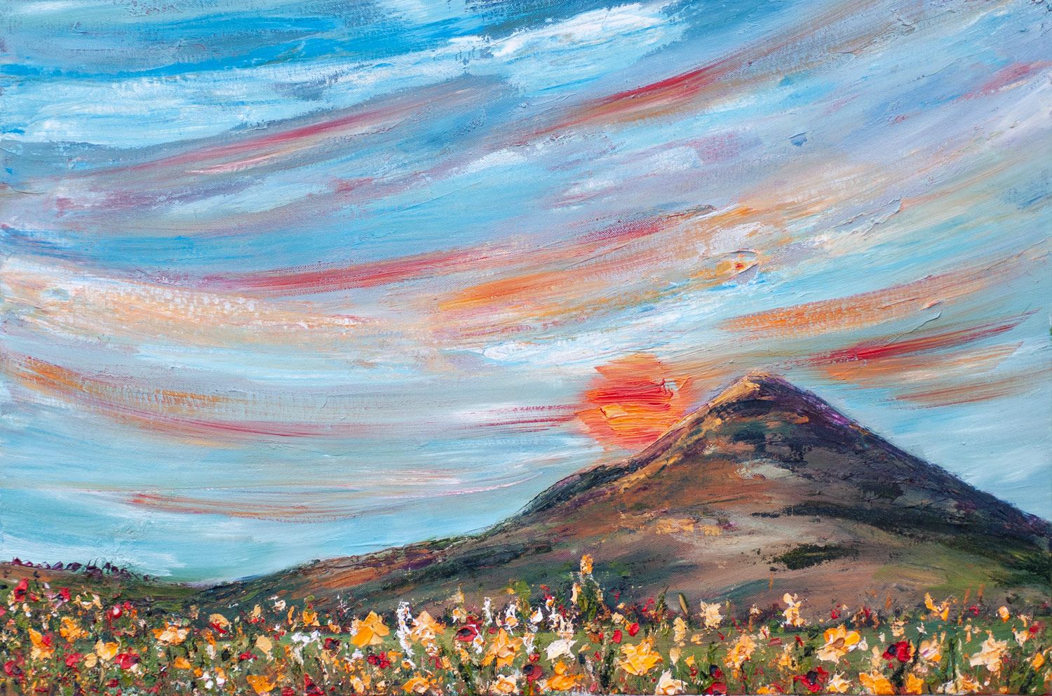 Sunsetting Over the Sugarloaf by Niki  Purcell