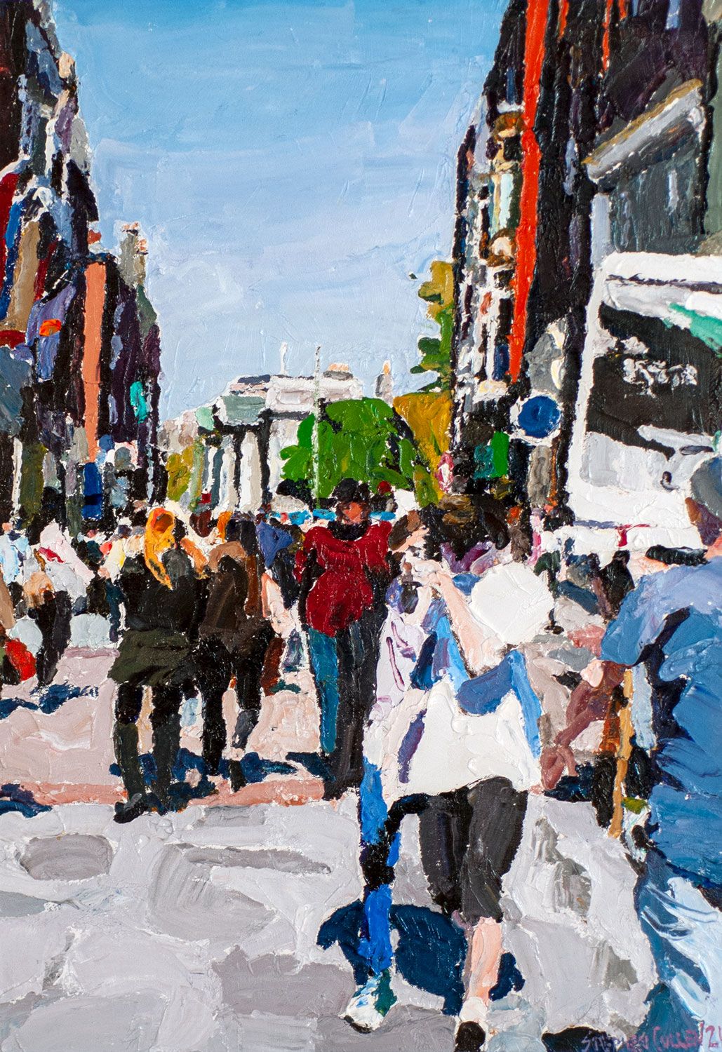 Grafton Street, Afternoon by Stephen Cullen