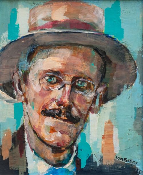 Tom Byrne - A Glance of James Joyce