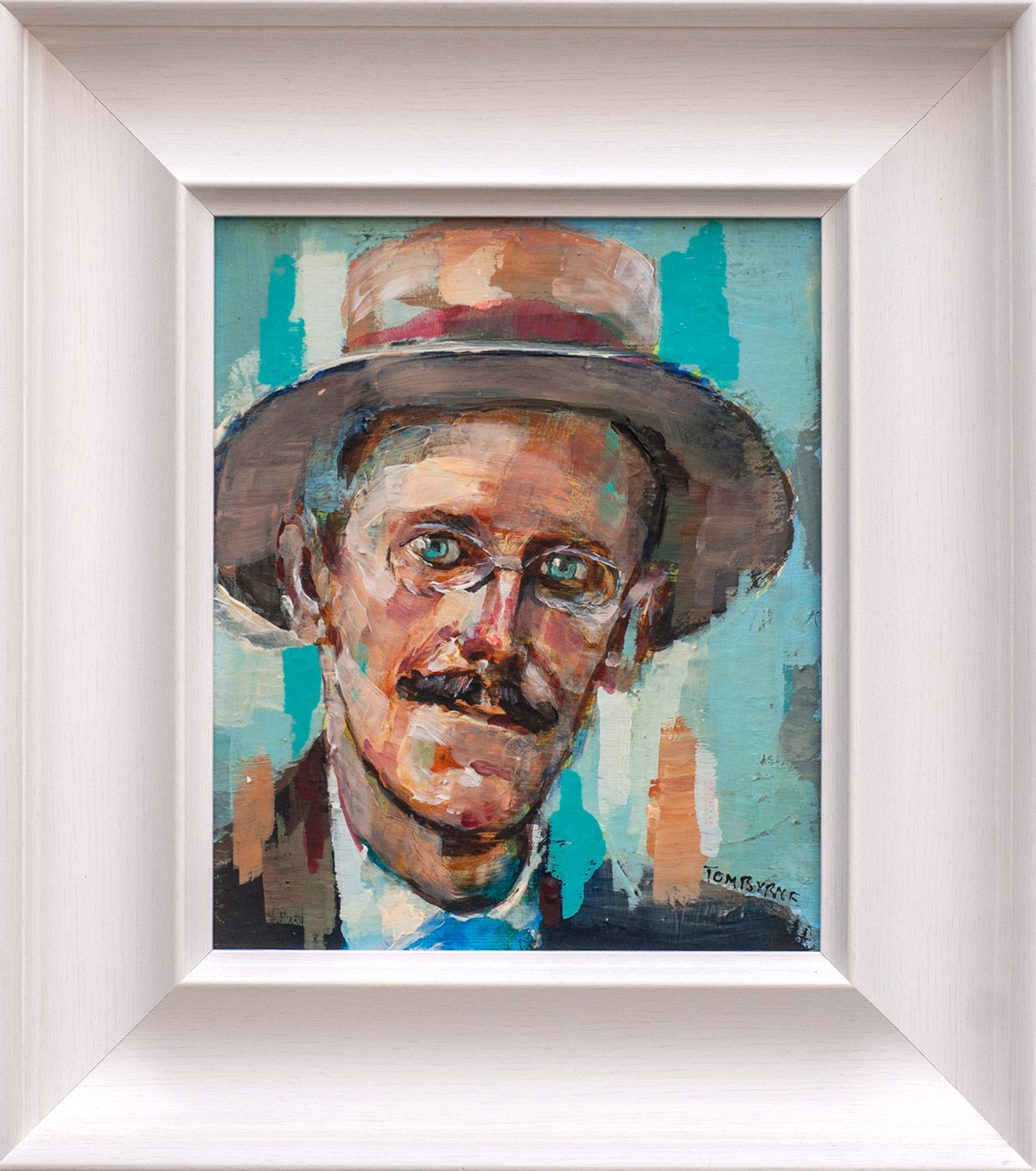 A Glance of James Joyce by Tom Byrne