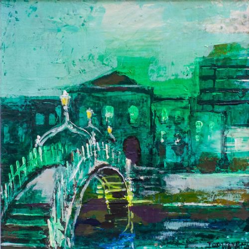 Tom Byrne - Misty Morning, Ha'Penny Bridge