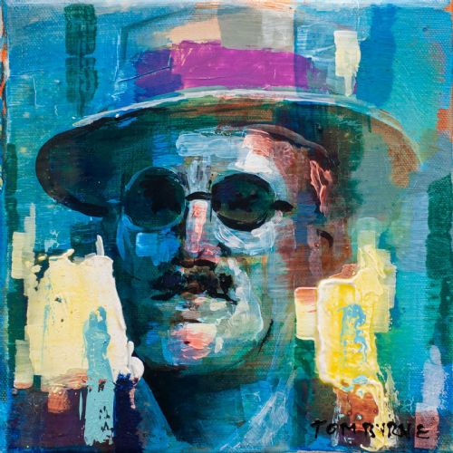 Tom Byrne - James Joyce in Blue