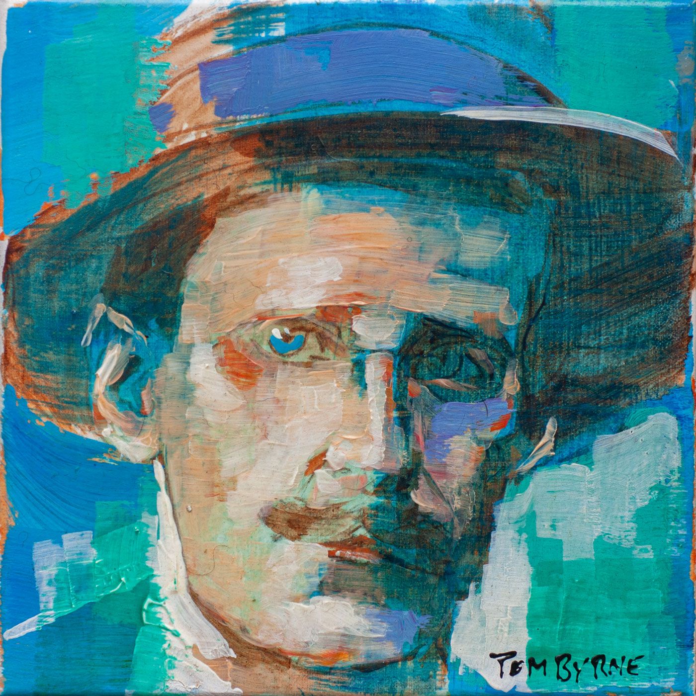 James Joyce in Green by Tom Byrne