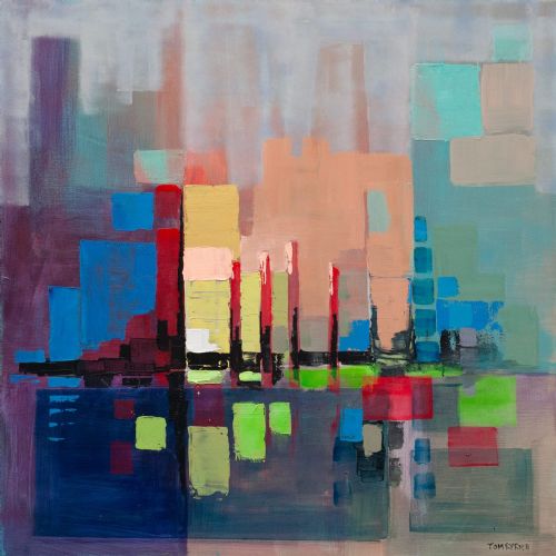 Tom Byrne - Grand Canal Dock Abstraction