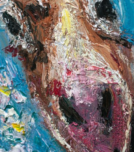 Donkey & Flowers by Deborah Donnelly