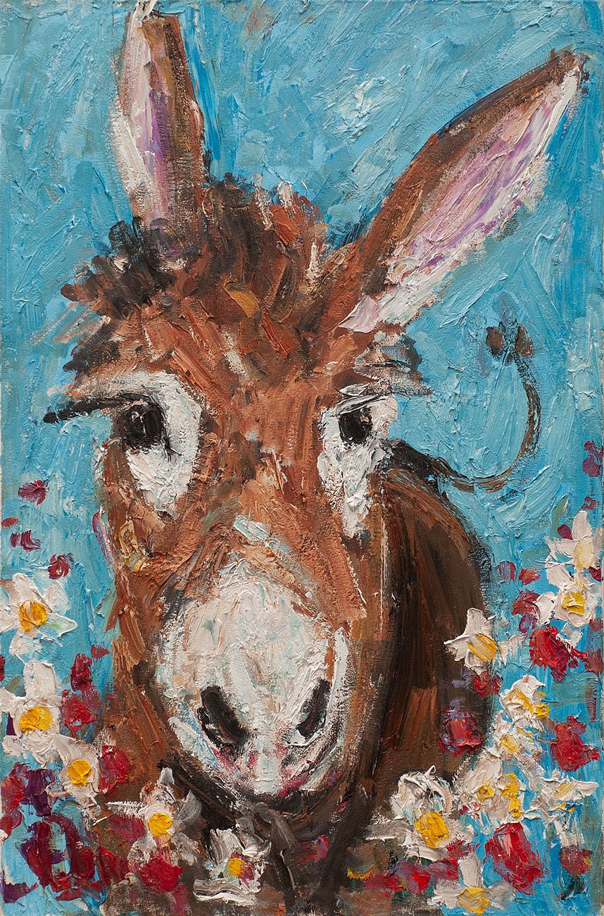 Connemara Donkey by Deborah Donnelly